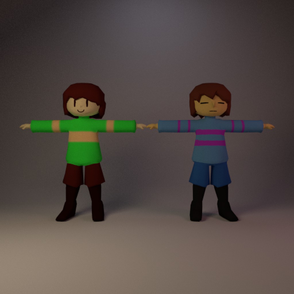 Undertale - Frisk & Chara preview image 1